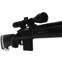 Fusil Sniper M24 SAS04 Spring avec bi-pieds et lunette 4x32