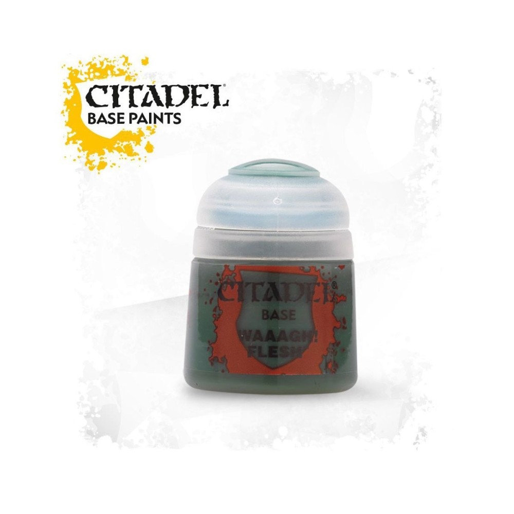 Peinture Citadel Base - 12 ml - Waaagh Flesh