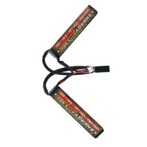 Batterie LiPo 2 sticks 7,4v 1300mah 25c