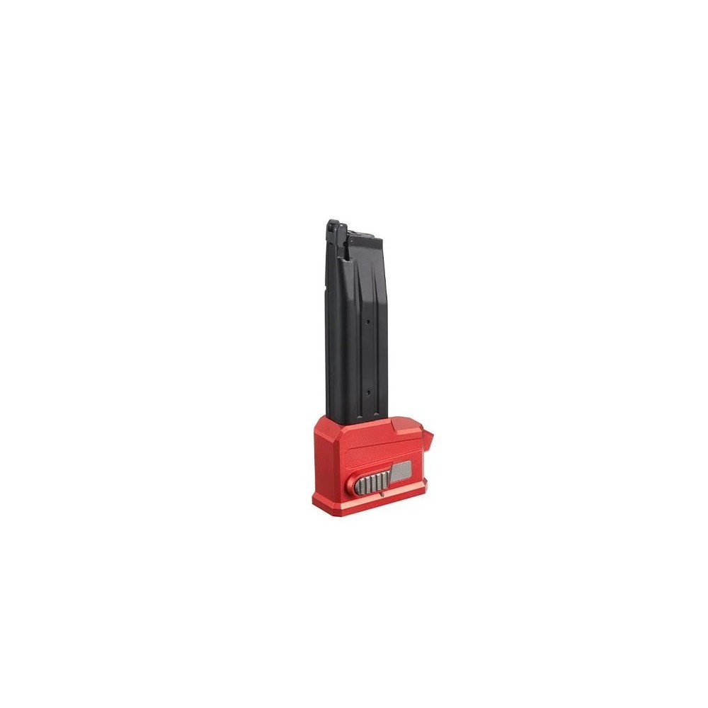 Adaptateur HPA Glock/AAP CNC   valve EU/US Rouge