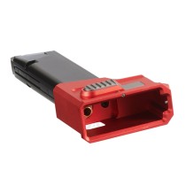 Adaptateur HPA Glock/AAP CNC   valve EU/US Rouge